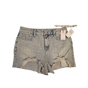 Good American Bombshell Denim Shorts